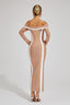 Samia - Apricot Maxi Dress