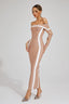 Samia - Apricot Maxi Dress