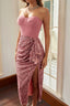 Rikki - Rose Sequin Midi Dress