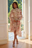 Parida - Floral Ruffle Midi Dress