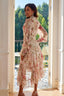 Parida - Floral Ruffle Midi Dress