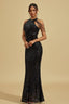 Antonie - Midnight Sequin Maxi Dress
