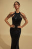 Antonie - Midnight Sequin Maxi Dress