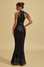 Antonie - Midnight Sequin Maxi Dress