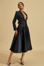 Isis - Noir Blazer Midi Dress