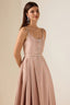 Agua - Rhinestone Midi Dress