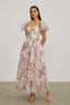 Claudia - Rosette Maxi Dress