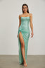 Heidi - Mint Sequin Maxi Dress