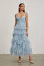 Evelina - Ruffled Maxi Dress