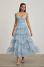 Evelina - Ruffled Maxi Dress
