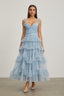 Evelina - Ruffled Maxi Dress