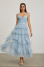 Evelina - Ruffled Maxi Dress