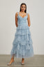Evelina - Ruffled Maxi Dress