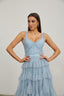 Evelina - Ruffled Maxi Dress