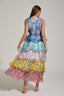 Cadie - Ruffled Maxi Dress