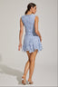Ophélia - Blue Lace Mini Dress