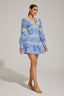 Kimmie - Floral Ruffled Mini Dress