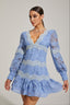Kimmie - Floral Ruffled Mini Dress