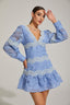 Kimmie - Floral Ruffled Mini Dress