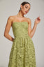 Jana - Lace Strapless Maxi Dress
