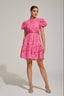 Ariella - Lace Belted Mini Dress