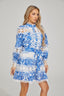 Gabrielle - Bluebell Floral Mini Dress