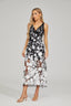 Leone - Floral Lace Midi Dress
