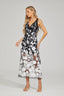 Leone - Floral Lace Midi Dress