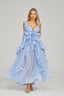 Nathalie - Breeze Ruffle Maxi Dress