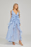 Nathalie - Breeze Ruffle Maxi Dress