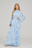 Delphine - Blue Noir Maxi Dress