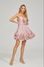 Demi - Pleated Ruffle Mini Dress