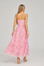 Livie - Lace Strapless Midi Dress