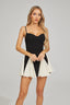 Elise - Pleated Flare Mini Dress