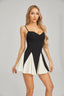 Elise - Pleated Flare Mini Dress