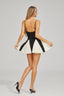 Elise - Pleated Flare Mini Dress