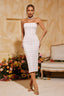 Giglio - Strapless Midi Dress