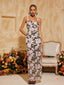 Marylin - Flower Sequin Maxi Dress