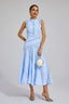Antonina - Blue Lace Maxi Dress