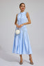 Antonina - Blue Lace Maxi Dress