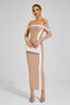 Samia - Apricot Maxi Dress