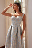Bruna - Blue Midi Dress