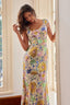 Fiorella - Sequin Floral Maxi Dress