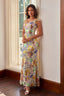 Fiorella - Sequin Floral Maxi Dress