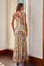 Fiorella - Sequin Floral Maxi Dress
