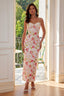 Jonas - Floral Satin Maxi Dress