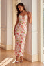 Jonas - Floral Satin Maxi Dress
