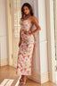 Jonas - Floral Satin Maxi Dress