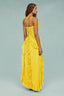Nevina - Yellow Frill Maxi Dress