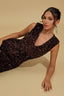 Issa - Midnight Sequin Midi Dress